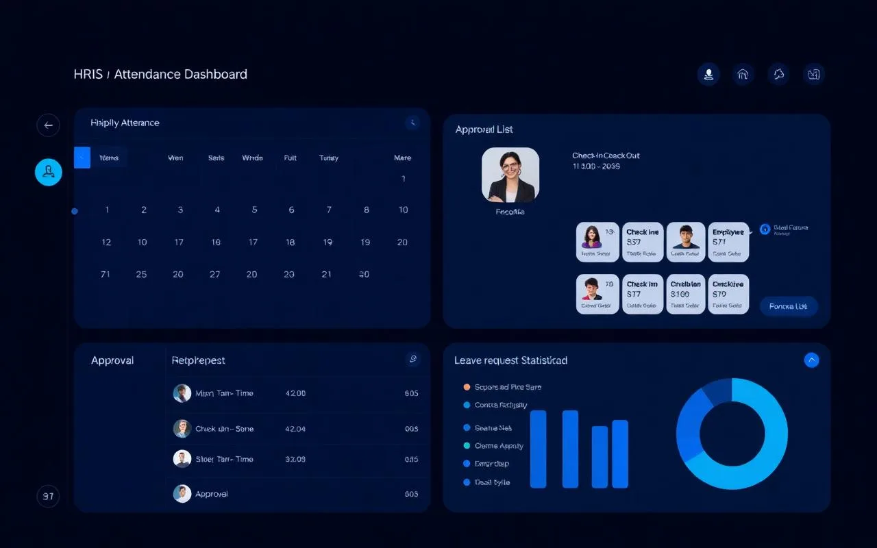 HRIS & Attendance Management System preview