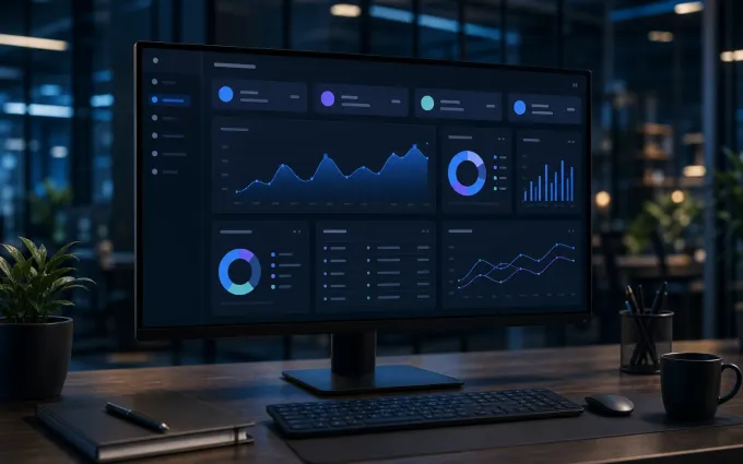 Admin Dashboard Development service preview