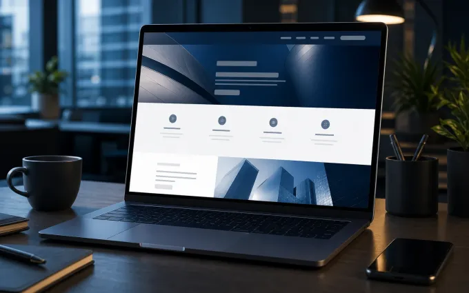 Company Profile & Landing Page service preview